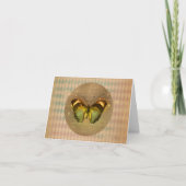  gekantelde vlinder kaart (Voorkant)