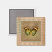  gekantelde vlinder magneet (Voorkant / Achterkant)
