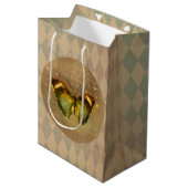  gekantelde vlinder medium cadeauzakje (Voorkant Gekanteld)