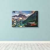 Gekapeld canvas (glanzend) (Insitu (Houten vloer))