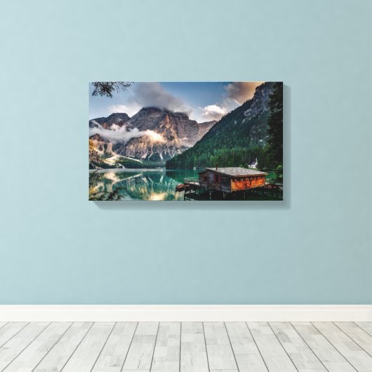 Gekapeld canvas (glanzend) (Insitu (Houten vloer))