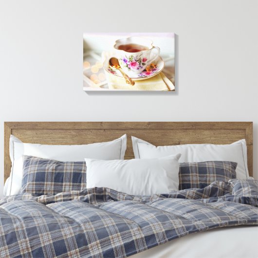 Gekapeld canvas (glanzend) afdruk (Insitu (Slaapkamer))