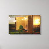 Gekapeld canvas (glanzend) afdruk (Voorkant)