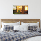 Gekapeld canvas (glanzend) afdruk (Insitu (Slaapkamer))
