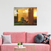 Gekapeld canvas (glanzend) afdruk (Insitu (Woonkamer))