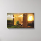 Gekapeld canvas (glanzend) afdruk (Voorkant)