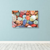 Gekapeld canvas (glanzend) afdruk (Insitu (Houten vloer))