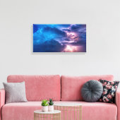 Gekapeld canvas (glanzend) afdruk (Insitu (Woonkamer))