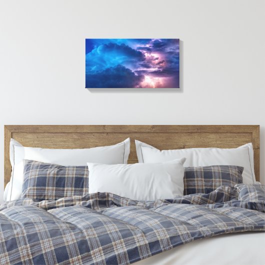 Gekapeld canvas (glanzend) afdruk (Insitu (Slaapkamer))