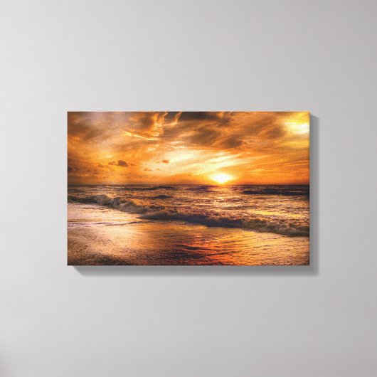 Gekapeld canvas (glanzend) afdruk (Voorkant)