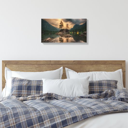 Gekapeld canvas (glanzend) afdruk (Insitu (Slaapkamer))