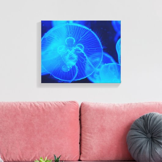 Gekapelde schar canvas afdruk (Insitu (Woonkamer))