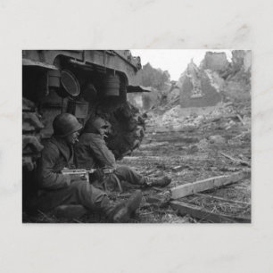 Gekapseld en aaneengesloten ergens in Frankrijk Briefkaart