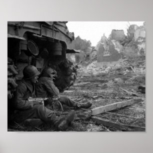 Gekapseld en aaneengesloten ergens in Frankrijk Poster