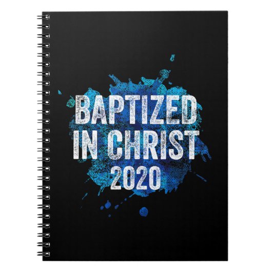 Gekapseld in Christus 2020 Baptismekerk Christelij Notitieboek (Voorkant)