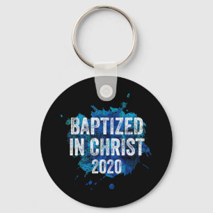 Gekapseld in Christus 2020 Baptismekerk Christelij Sleutelhanger
