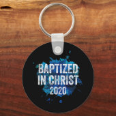 Gekapseld in Christus 2020 Baptismekerk Christelij Sleutelhanger (Voorkant)