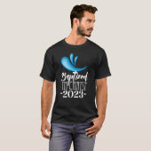 Gekapseld in Christus 2023 RCIA-katholieke baptism T-shirt (Voorkant volledig)