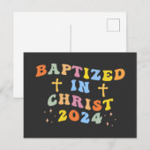 Gekapseld in Christus Feestdagenkaart (Voorkant / Achterkant)