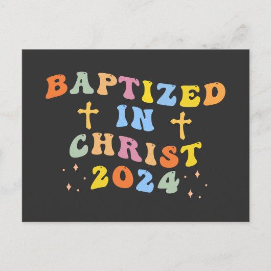 Gekapseld in Christus Feestdagenkaart (Voorkant)