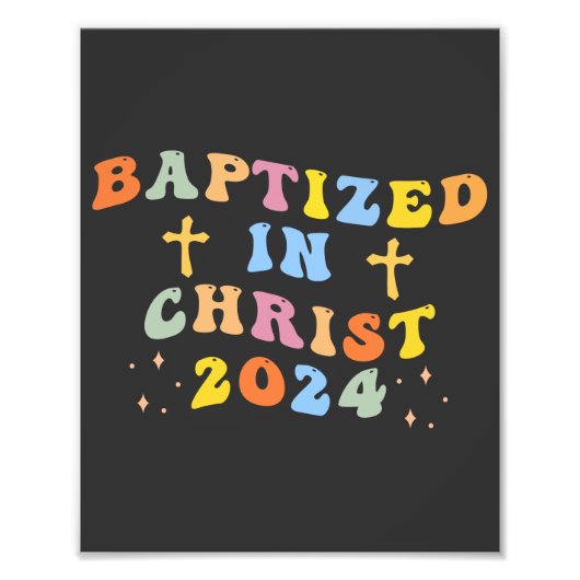 Gekapseld in Christus Foto Afdruk (Voorkant)