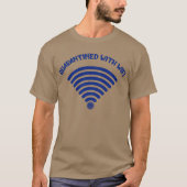 GEKARANTEERD MET WIFI T-SHIRT (Voorkant)