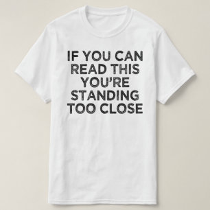GEKARNTINEERDE SOCIALE VERSTORING T-SHIRT