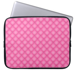 Gekartelde Diamant Gezellige Bureaublad Kantoor Es Laptop Sleeve