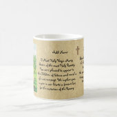 Gekatholeiseerde Vrouw van Fatima Gebeds Geschenk Koffiemok (Center)