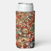 gekauwde bubelgom seltzer blikjeskoeler (Seltzer Achterkant)