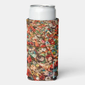 gekauwde bubelgom seltzer blikjeskoeler (Seltzer Voorkant)