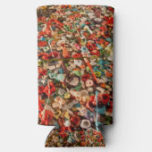 gekauwde bubelgom seltzer blikjeskoeler (Achterkant)