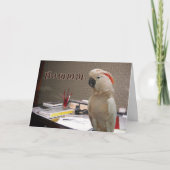 Gekauwde Potloden Kaart (Voorkant)