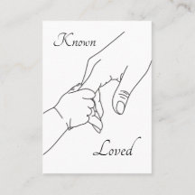 Gekend & Geliefd – Psalm 139 Pro-Life Gebedskaart