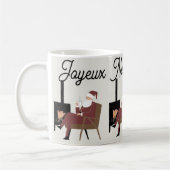 Gekerstmis Traditionele Kerstman Koffiemok (Links)