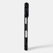 Geketende abstracte gespiegelde afbeelding grijs o Case-Mate iPhone case (Achterkant / Rechts)
