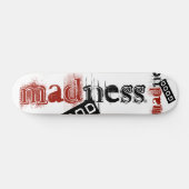 gekheid goed skateboard (Horizontaal)