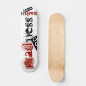 gekheid goed skateboard (Voorkant)