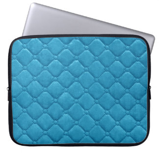 Gekilde look Turquoise Laptop Sleeve