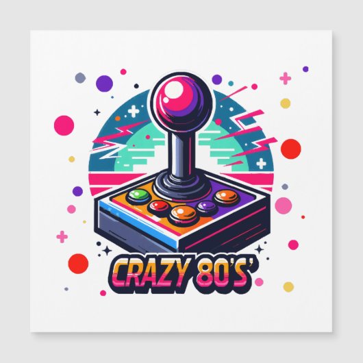 gekke 80's old school stijl (Voorkant)