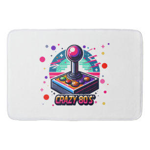 gekke 80's old school stijl badmat