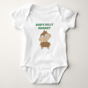 Gekke aap - Baby Jersey Bodysuit