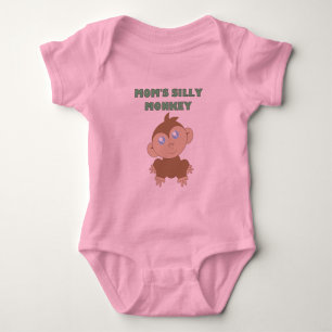 Gekke aap - Baby Jersey Bodysuit
