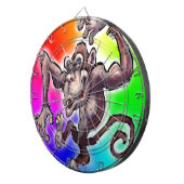 Gekke aap dartbord (Voorkant Rechts)