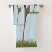 Gekke Aap en Lieveheersbeestjes Bad Handdoek (Insitu)