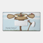 Gekke Aap en Lieveheersbeestjes Bureaumat (Keyboard & Muis)