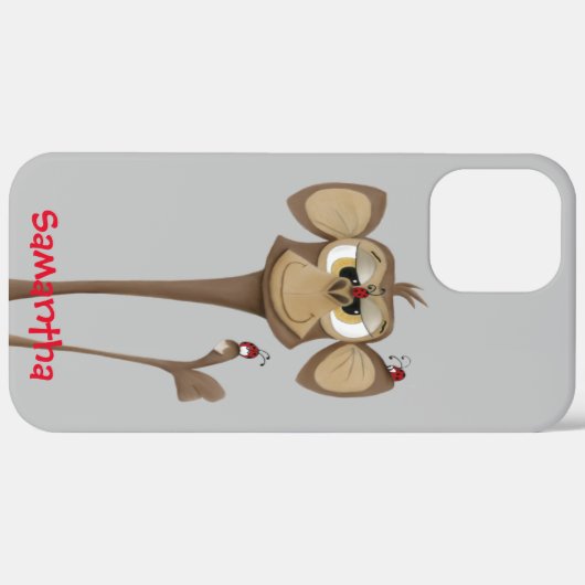 Gekke Aap en Lieveheersbeestjes Case-Mate iPhone Case (Achterkant / Rechts)