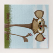 Gekke Aap en Lieveheersbeestjes Legpuzzel (Horizontaal)