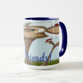 Gekke Aap en Lieveheersbeestjes Mok (Voorkant rechts)