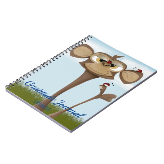 Gekke Aap en Lieveheersbeestjes Notitieboek (Linkerzijde)